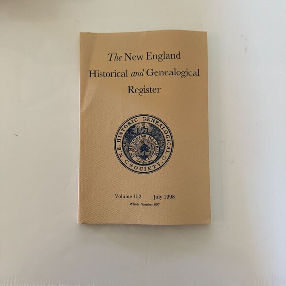 Set Of 5 The New England Historical And Genealogical Register Magazines - Picture 1 of 5
